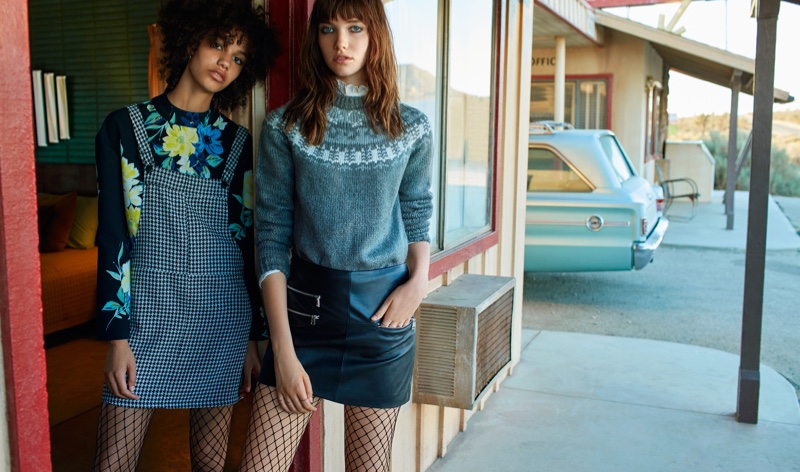 Mango spotlights knitwear styles for its October campaign