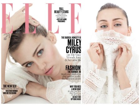 Miley Cyrus Stars in ELLE, Says She'll Never Do Another Red Carpet