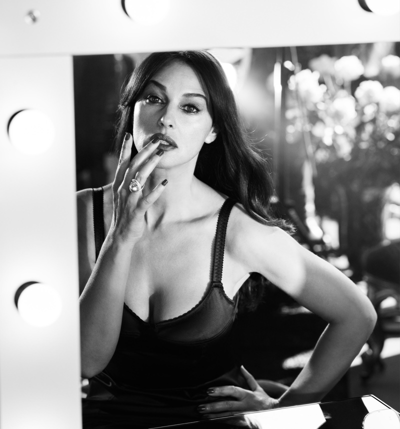 Monica Bellucci in 'Portraits Nudes Flowers' by Mariano Vivanco