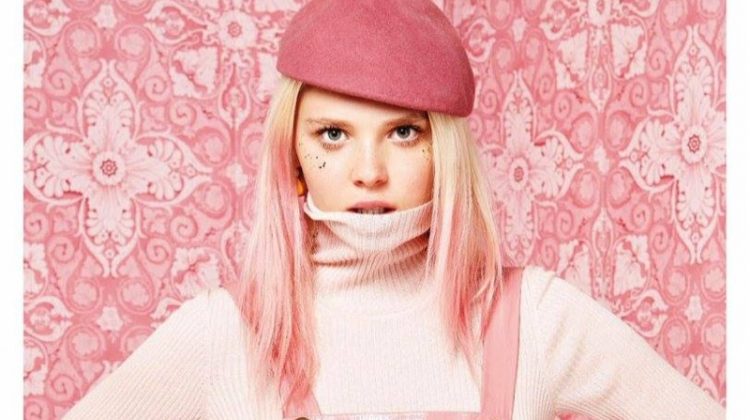 Katty Trost Looks Pretty in Pink for Cosmopolitan Spain