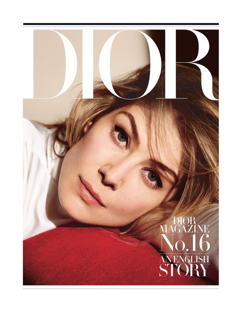 Rosamund Pike on Dior Magazine Fall/Winter 2016 Cover