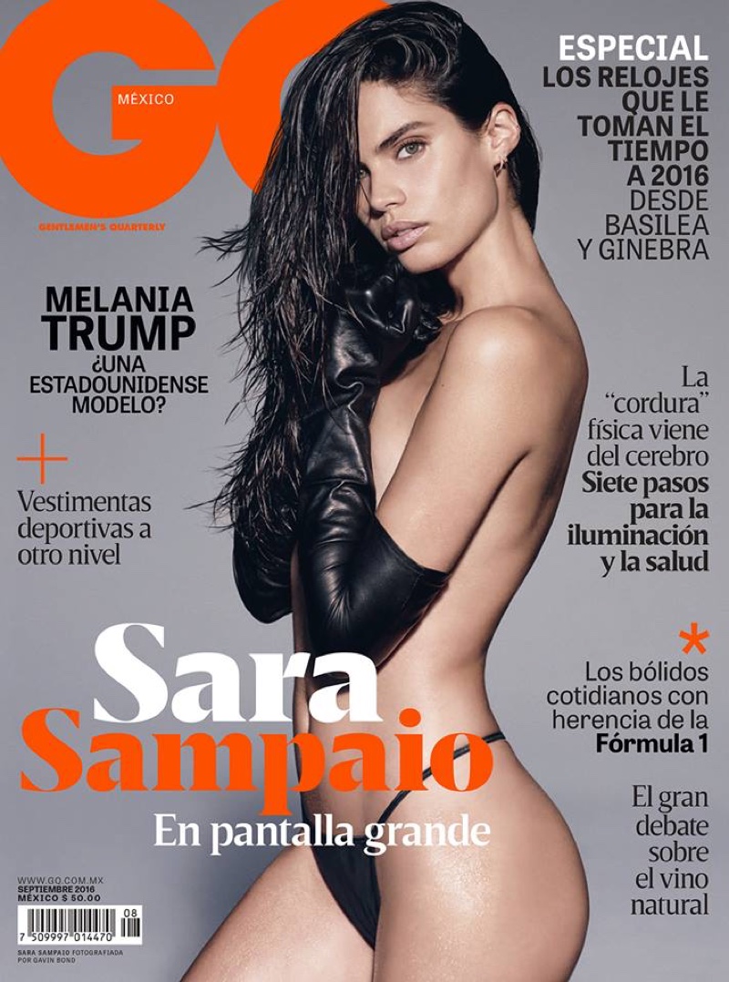 Sara Sampaio on GQ Mexico September 2016 Cover