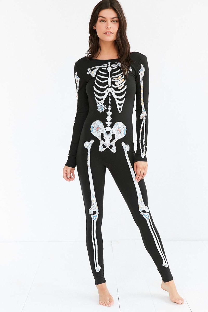 Out From Under Skeleton Catsuit
