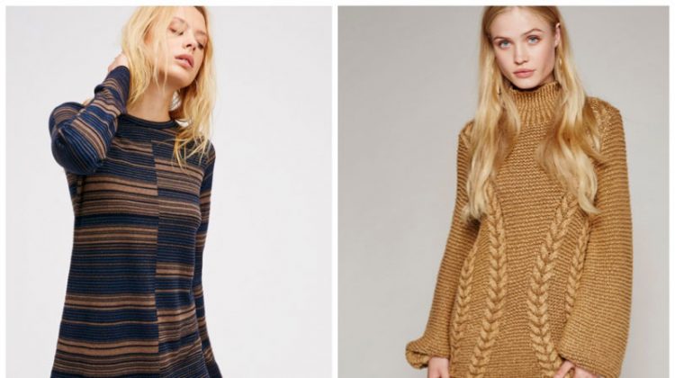 Cover Up in One of These Cozy Sweater Dresses