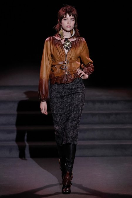 Tom Ford Showcases 70's Glam for Fall Runway Show
