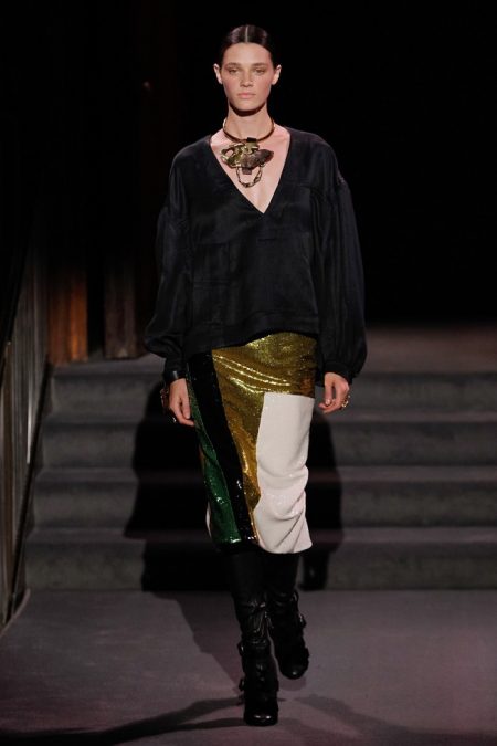 Tom Ford Showcases 70's Glam for Fall Runway Show