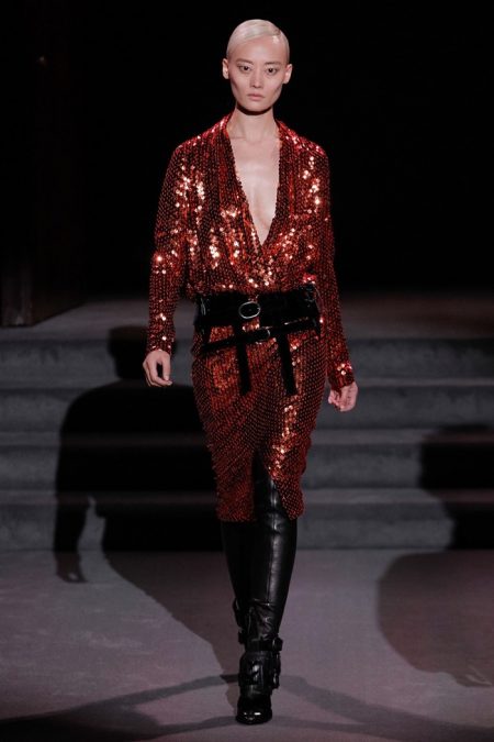 Tom Ford Showcases 70's Glam for Fall Runway Show