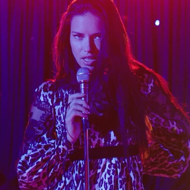 Adriana Lima in Marc Jacobs for Vogue's remake of George Michael's Freedom music video.