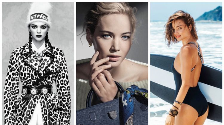 Week in Review | Jennifer Lawrence for Dior, Miranda Kerr’s Swimsuit Ads, Kendall Jenner’s Latest Vogue Cover + More