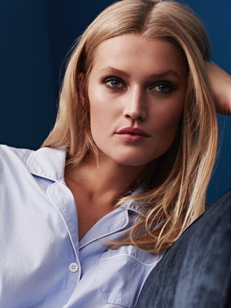 Toni Garrn Lounges in Style for Zara Home's Fall Collection