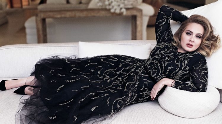 Adele Poses in the Chicest Looks for Vanity Fair Feature