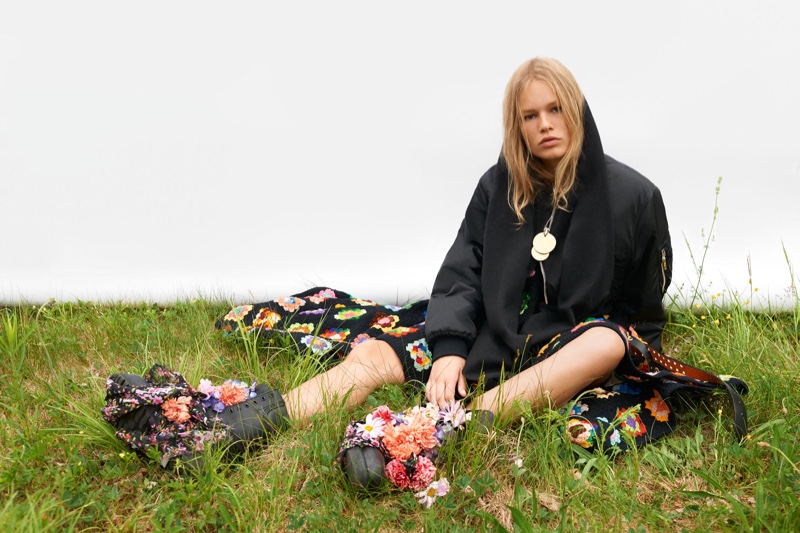 Anna Ewers stars in Self Service's fall-winter issue