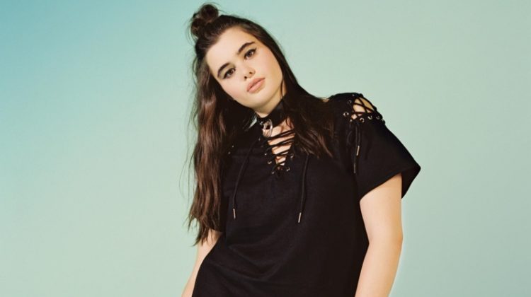 Barbie Ferreira Poses Without Photoshop for Missguided+ Campaign