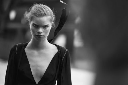 Lara Stone Gets Cinematic for Vogue Netherlands