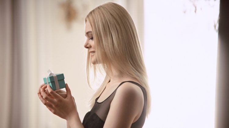 Elle Fanning Dazzles in Tiffany & Co. Holiday Commercial