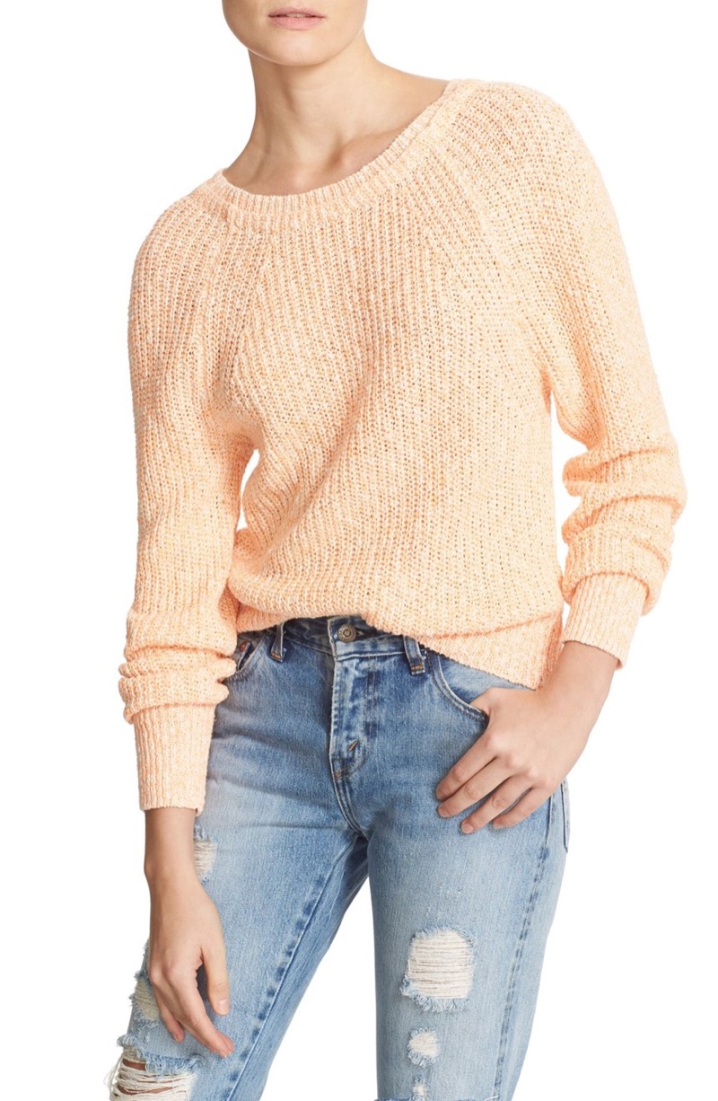 Free People Electric City Pullover Sweater
