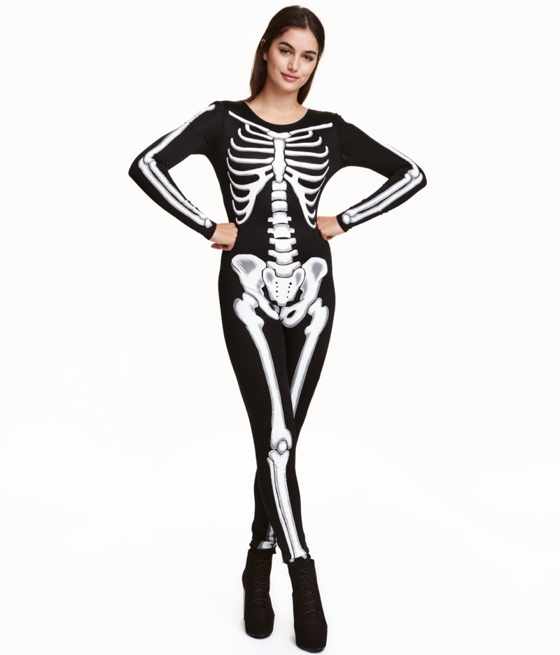 H&M Skeleton Costume