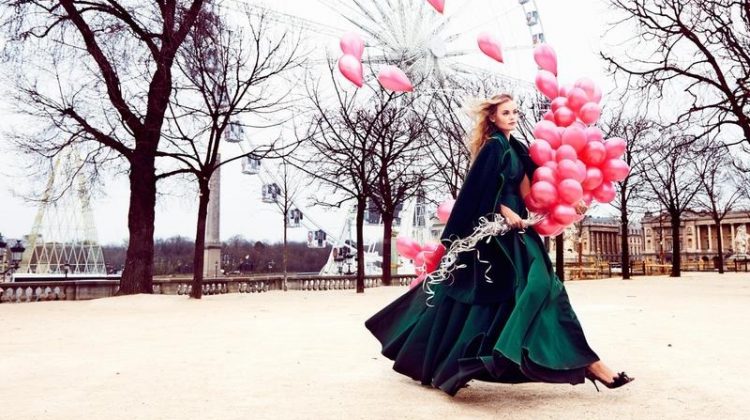 Kate Grigorieva Has a Parisian Getaway in Vogue Mexico Editorial