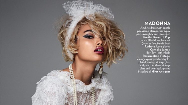 Kelly Gale Channels Pop Star Style for Vogue India