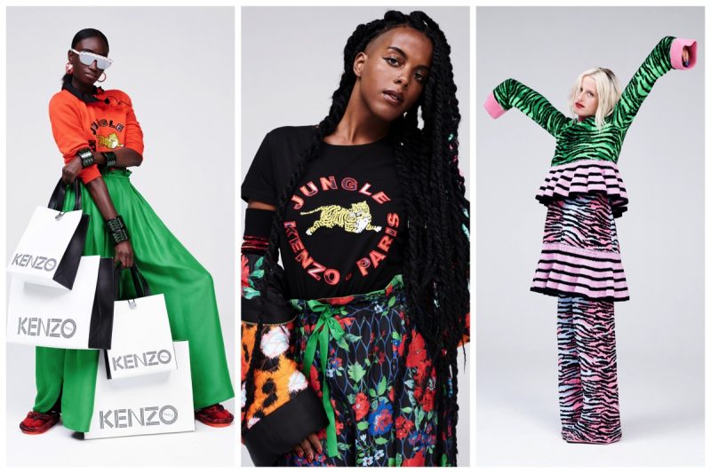 Kenzo hm lookbook