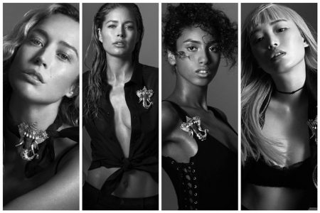 Doutzen Kroes, Imaan Hammam Front Tiffany & Co's #KnotOnMyPlanet Campaign Doutzen Kroes, Imaan Hammam Front Tiffany & Co's #KnotOnMyPlanet Campaign