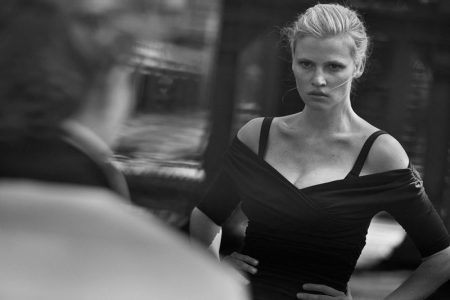 Lara Stone Gets Cinematic for Vogue Netherlands Lara Stone Gets Cinematic for Vogue Netherlands