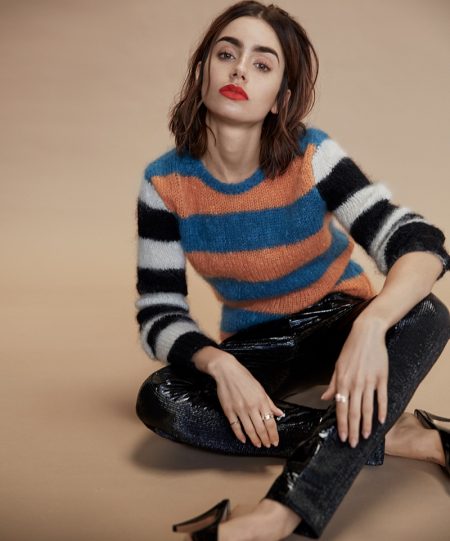Lily Collins Shows Off Her Edgy Side for DuJour Magazine Lily Collins Shows Off Her Edgy Side for DuJour Magazine