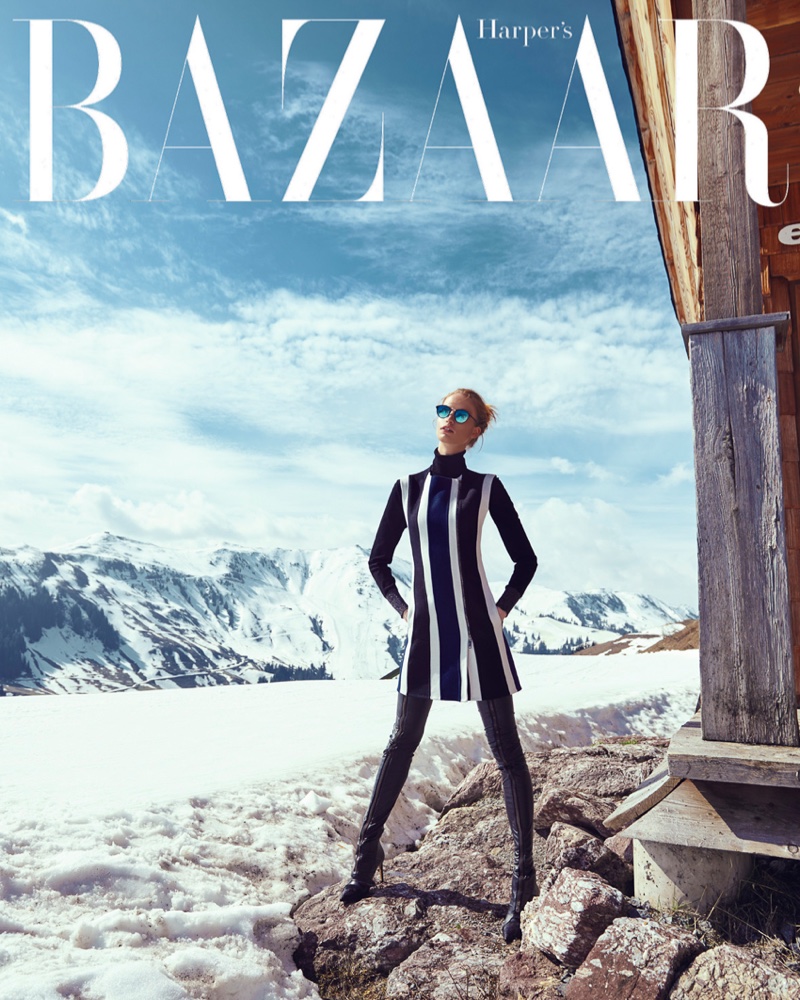 Luisa Bianchin on Harper's Bazaar Czech November 2016 Cover