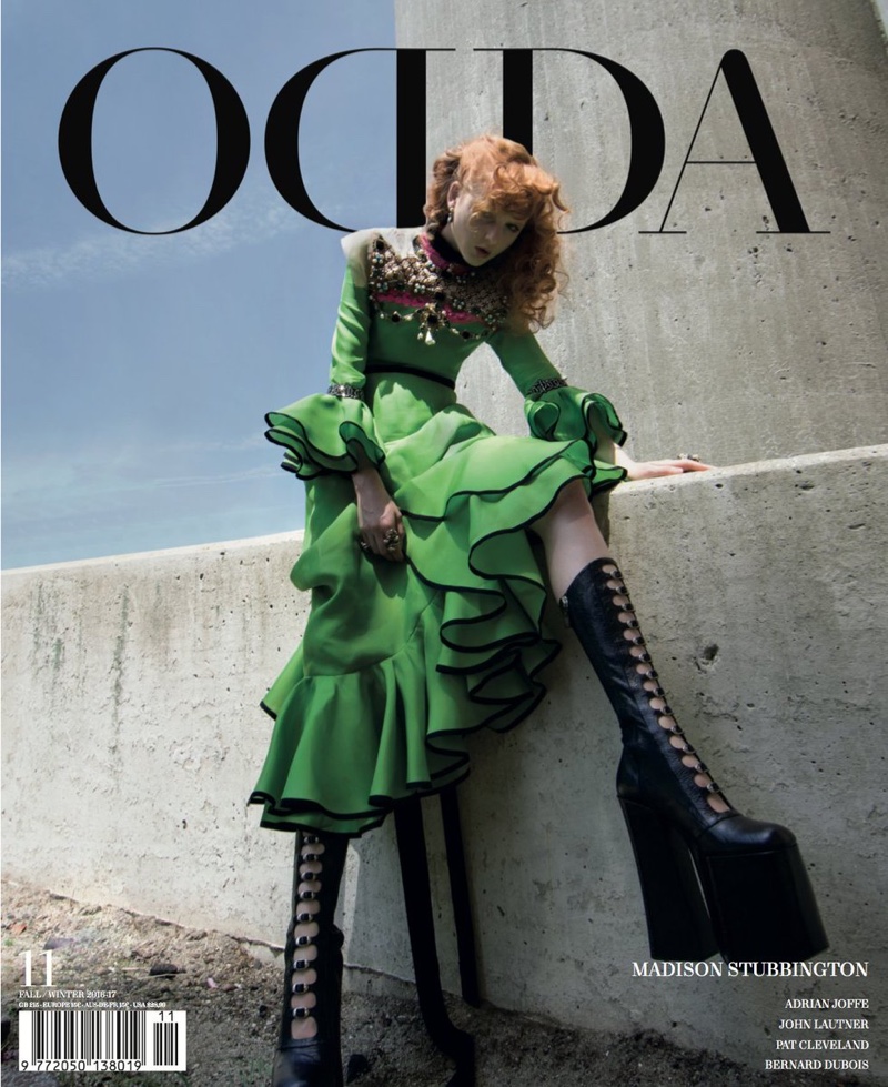 Madison Stubbington on ODDA Magazine Fall/Winter 2016 Cover
