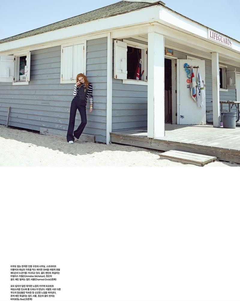 Madison Stubbington stars in Vogue Korea's October issue