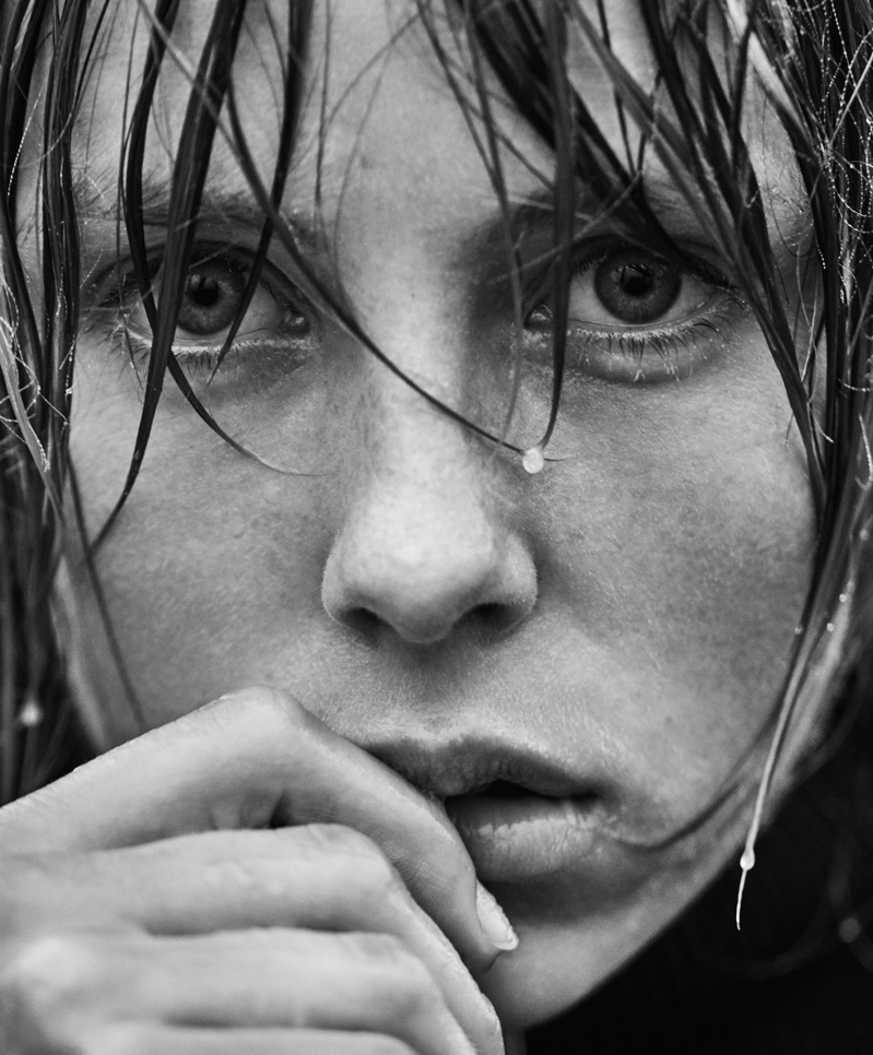 Edie Campbell gets her closeup in Mango's November 2016 campaign