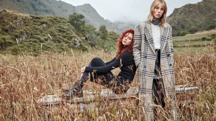 Edie Campbell & Natalie Westling Head to the Great Outdoors for Mango's Latest Campaign