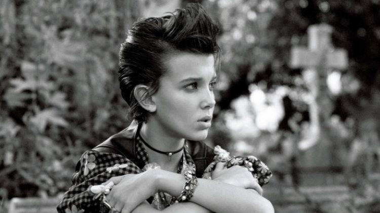 ‘Stranger Things’ Star Millie Bobby Brown Poses for Interview Magazine