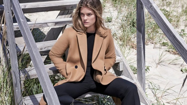 Nina Agdal Explores The Hamptons for Massimo Dutti