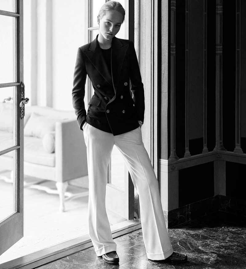 Jean Campbell stars in Ralph Lauren Icons campaign