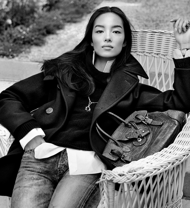 Fei Fei Sun stars in Ralph Lauren Icons campaign