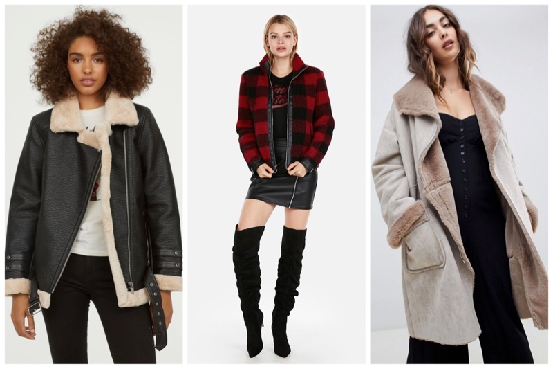 Cool shearling jackets