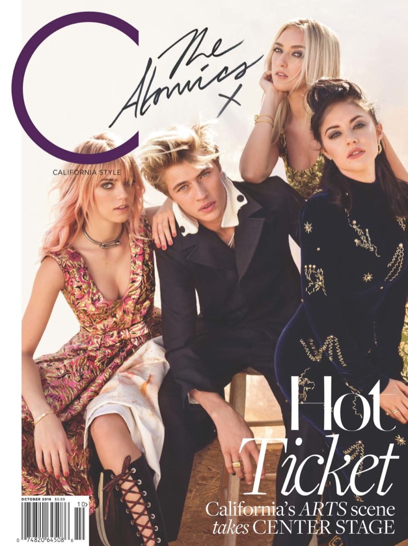 The Atomics on C Magazine October 2016 Cover