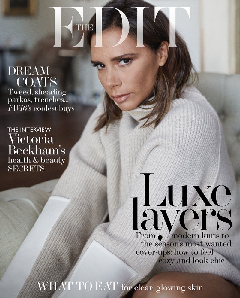 Victoria Beckham on The Edit October 2016 Cover