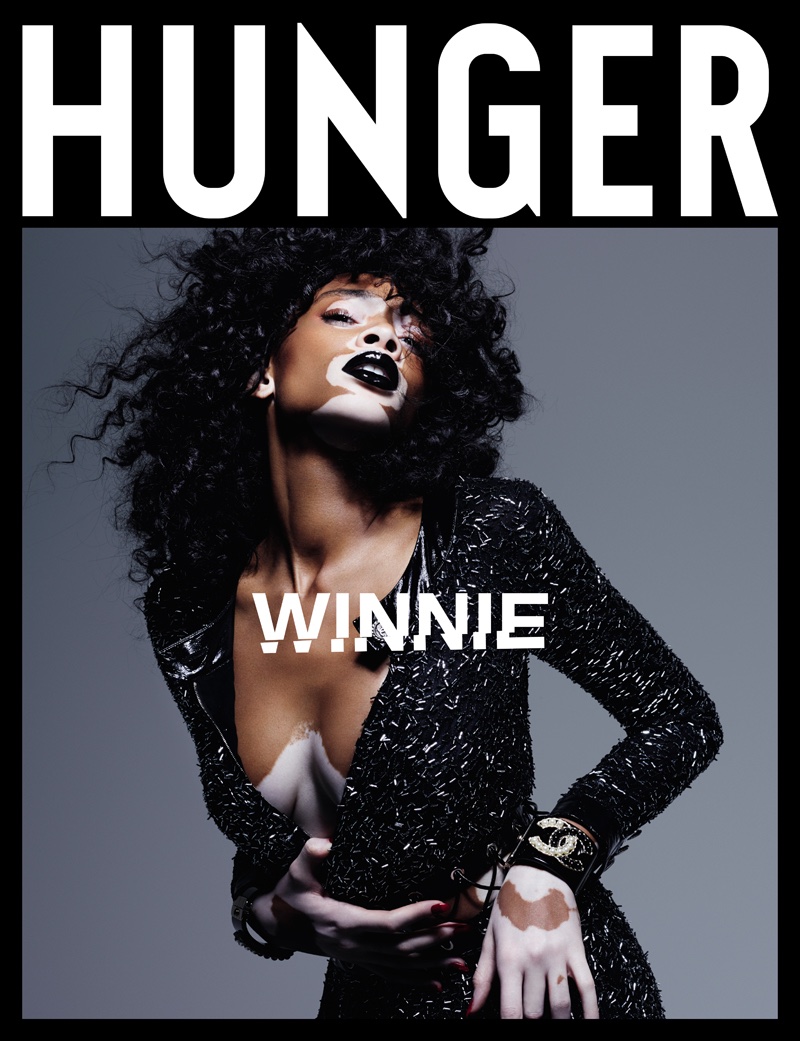 Winnie Harlow on Hunger Magazine #11 Cover