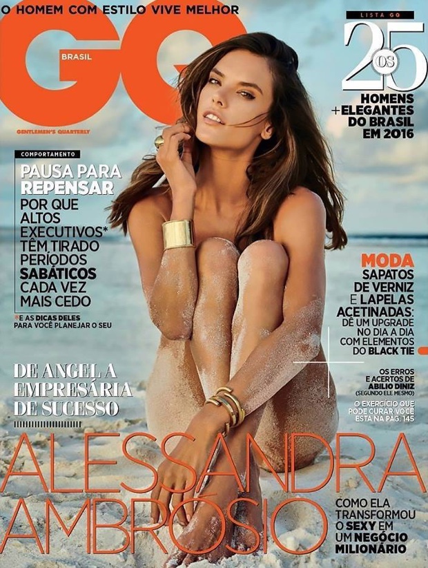 Alessandra Ambrosio on GQ Brazil November 2016 Cover