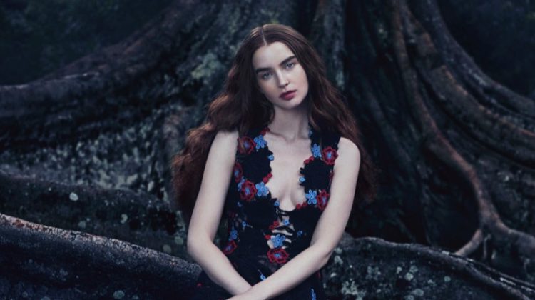 Ali Michael Mesmerizes in Floral Gowns for How to Spend It