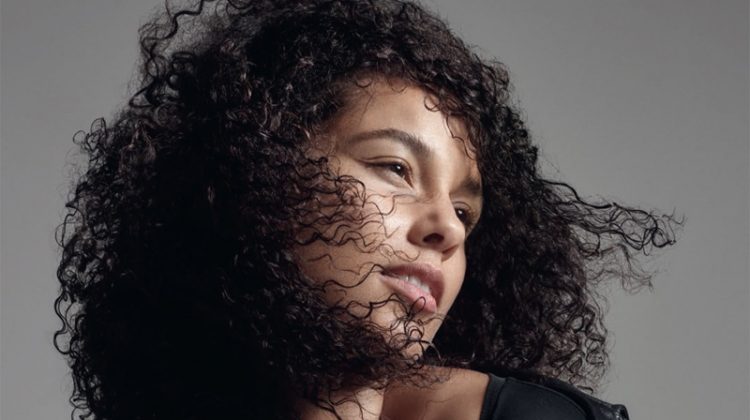 Alicia Keys Goes Makeup Free for ELLE UK Cover Shoot