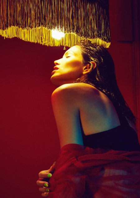 Amanda Wellsh Heats Up Vogue Ukraine Editorial