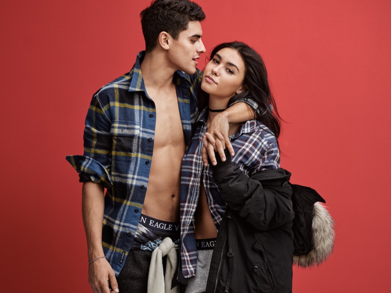 Jack Gilinsky and Madison Beer star in American Eagle Outfitters' Holiday 2016 campaign