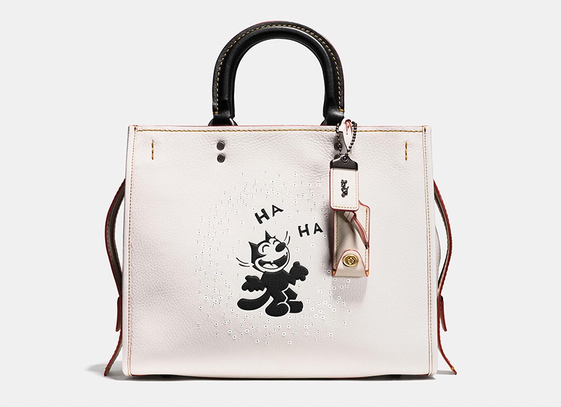 Coach x Felix the Cat Laughing Rogue in Glovetanned Pebble Leather