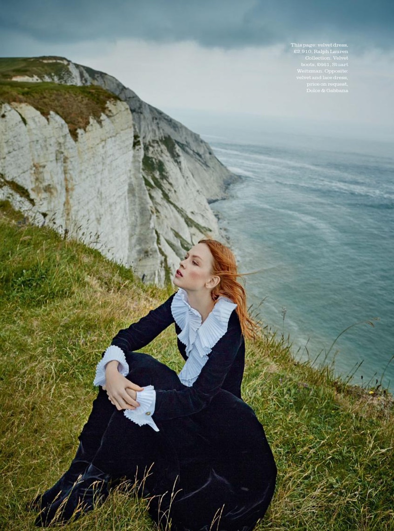 Dani Witt stars in Town & Country's autumn issue