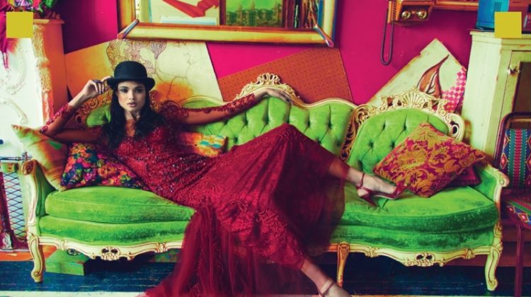Daniela Braga Wears Eclectic Styles for L’Officiel Azerbaijan