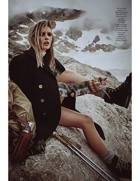 Emma Menteath Gears Up in Mountaineer Style for L'Officiel Singapore ...