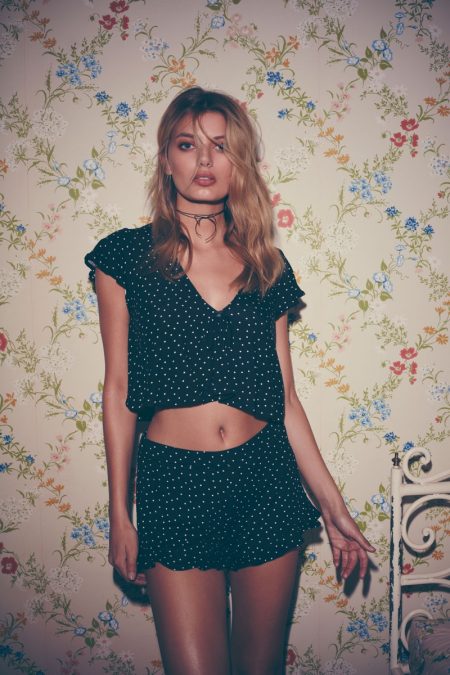Bregje Heinen Sizzles in For Love & Lemons' Latest Skivvies Collection